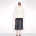 Dior/迪奥 单排扣经典西装外套  白色羊毛和桑蚕丝混纺